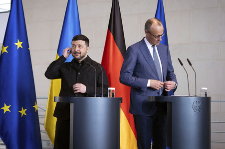 Empfang des Präsidenten der Ukraine in Berlin