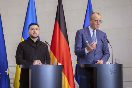 Empfang des Präsidenten der Ukraine in Berlin