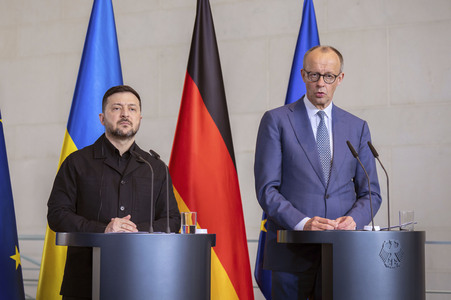 Empfang des Präsidenten der Ukraine in Berlin