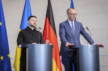 Empfang des Präsidenten der Ukraine in Berlin
