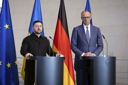 Empfang des Präsidenten der Ukraine in Berlin