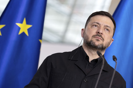 Empfang des Präsidenten der Ukraine in Berlin