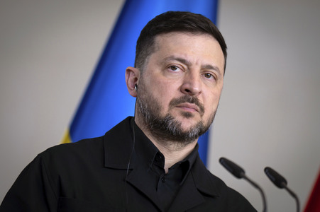 Empfang des Präsidenten der Ukraine in Berlin