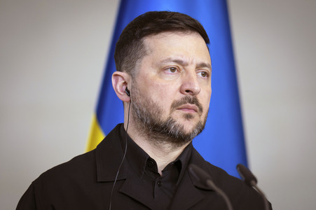 Empfang des Präsidenten der Ukraine in Berlin