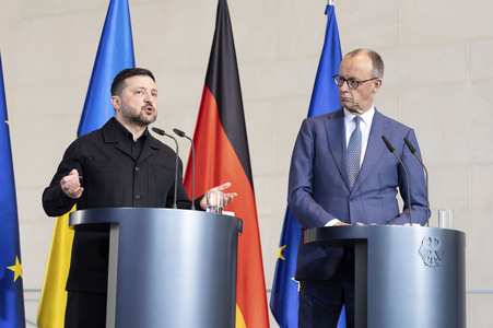 Empfang des Präsidenten der Ukraine in Berlin