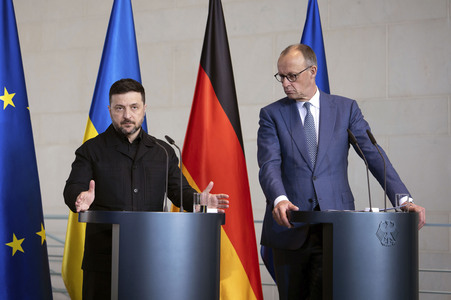 Empfang des Präsidenten der Ukraine in Berlin