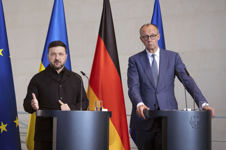 Empfang des Präsidenten der Ukraine in Berlin