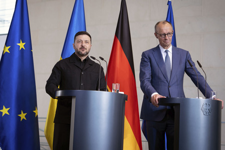 Empfang des Präsidenten der Ukraine in Berlin