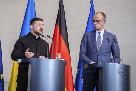 Empfang des Präsidenten der Ukraine in Berlin
