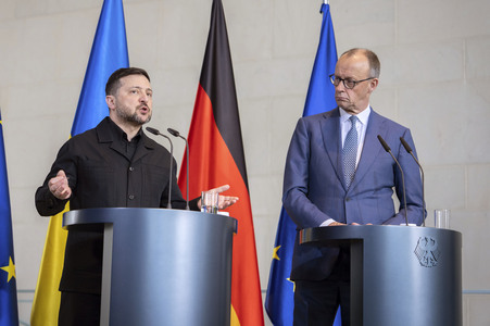 Empfang des Präsidenten der Ukraine in Berlin