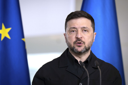 Empfang des Präsidenten der Ukraine in Berlin