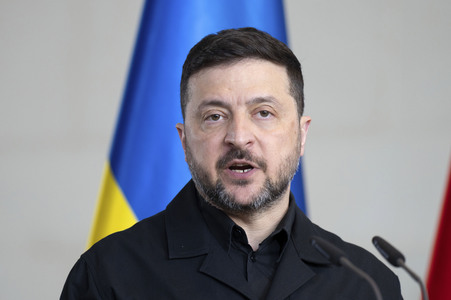 Empfang des Präsidenten der Ukraine in Berlin