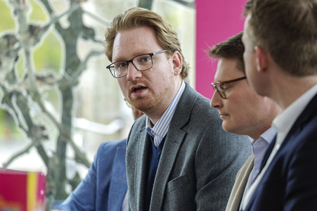 Pressegespräch im Vorfeld des FDP Landesparteitages in Düsseld