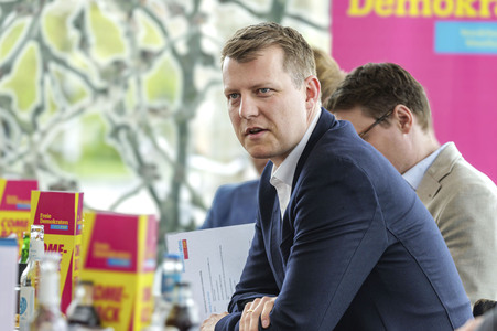 Pressegespräch im Vorfeld des FDP Landesparteitages in Düsseld