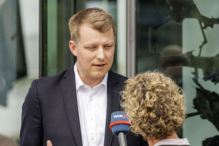 Pressegespräch im Vorfeld des FDP Landesparteitages in Düsseld