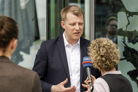 Pressegespräch im Vorfeld des FDP Landesparteitages in Düsseldorf