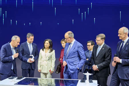 Eröffnungsrundgang auf der Hannover Messe 2026