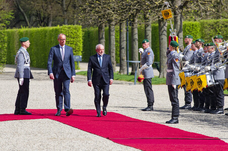 Empfang des Präsidenten von Brasilien in Hannover