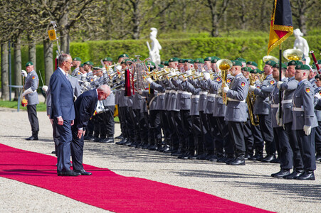 Empfang des Präsidenten von Brasilien in Hannover