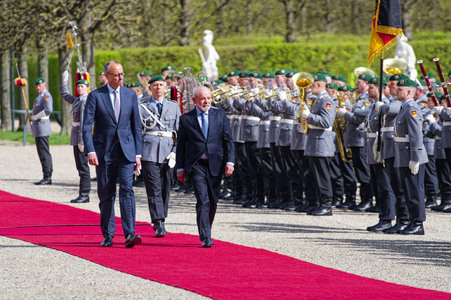 Empfang des Präsidenten von Brasilien in Hannover
