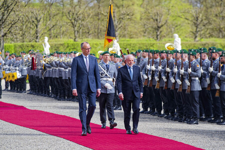 Empfang des Präsidenten von Brasilien in Hannover