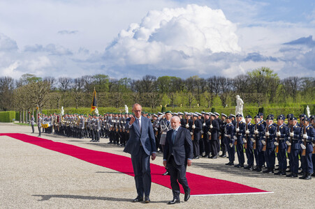 Empfang des Präsidenten von Brasilien in Hannover