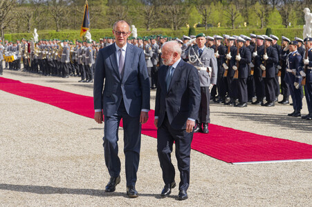 Empfang des Präsidenten von Brasilien in Hannover