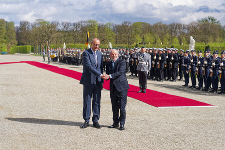 Empfang des Präsidenten von Brasilien in Hannover