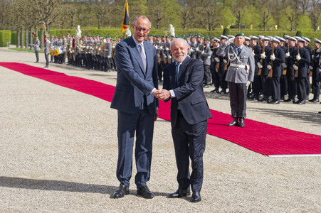 Empfang des Präsidenten von Brasilien in Hannover