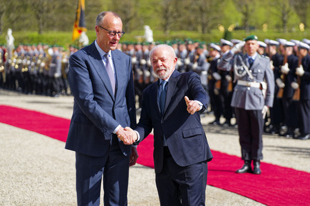 Empfang des Präsidenten von Brasilien in Hannover