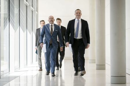 Fraktionssitzung der CDU/CSU-Bundestagsfraktion in Berlin