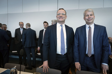 Fraktionssitzung der CDU/CSU-Bundestagsfraktion in Berlin