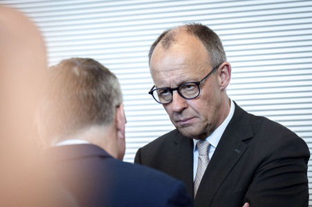 Fraktionssitzung der CDU/CSU-Bundestagsfraktion in Berlin