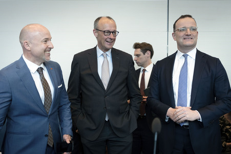 Fraktionssitzung der CDU/CSU-Bundestagsfraktion in Berlin