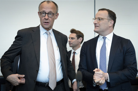Fraktionssitzung der CDU/CSU-Bundestagsfraktion in Berlin