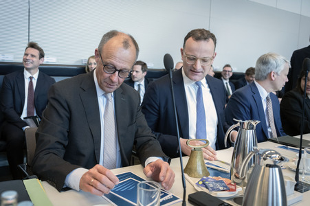 Fraktionssitzung der CDU/CSU-Bundestagsfraktion in Berlin