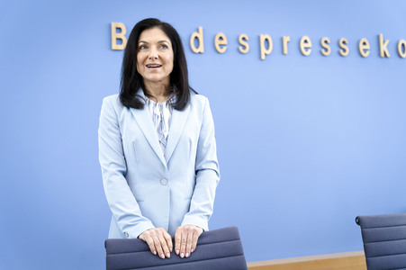 Bundespressekonferenz 'Vorstellung der Frühjahrsprojektion 2026 der Bundesregierung' in Berlin