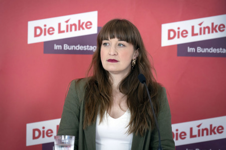 Fraktionssitzung der Bundestagsfraktion der Partei Die Linke in Berlin