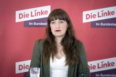 Fraktionssitzung der Bundestagsfraktion der Partei Die Linke in Berlin