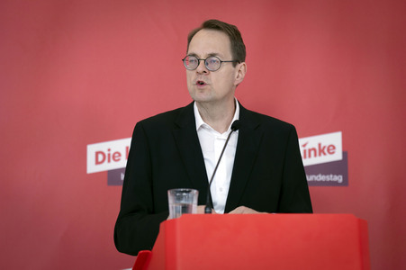 Fraktionssitzung der Bundestagsfraktion der Partei Die Linke in Berlin