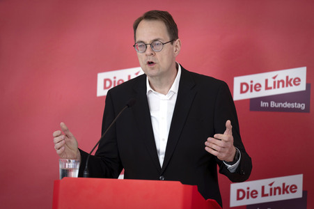 Fraktionssitzung der Bundestagsfraktion der Partei Die Linke in Berlin