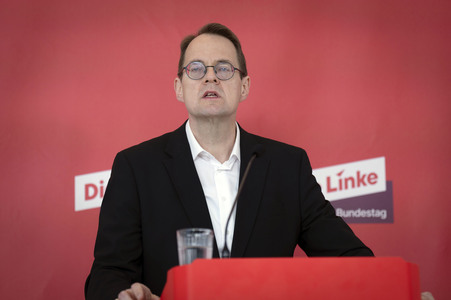 Fraktionssitzung der Bundestagsfraktion der Partei Die Linke in Berlin