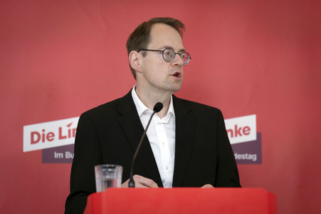 Fraktionssitzung der Bundestagsfraktion der Partei Die Linke in Berlin