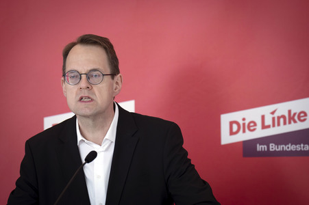 Fraktionssitzung der Bundestagsfraktion der Partei Die Linke in Berlin