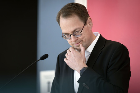Fraktionssitzung der Bundestagsfraktion der Partei Die Linke in Berlin