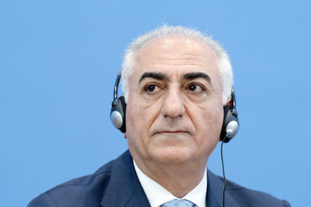 Bundespressekonferenz 'Stellungnahme zur aktuellen Lage im Iran' in Berlin