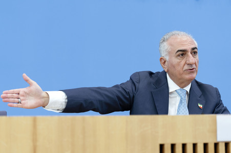 Bundespressekonferenz 'Stellungnahme zur aktuellen Lage im Iran' in Berlin