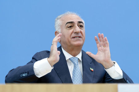 Bundespressekonferenz 'Stellungnahme zur aktuellen Lage im Iran' in Berlin