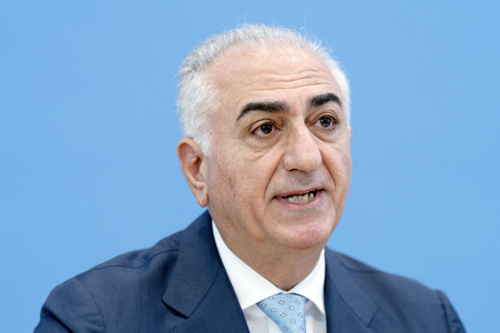 Bundespressekonferenz 'Stellungnahme zur aktuellen Lage im Iran' in Berlin