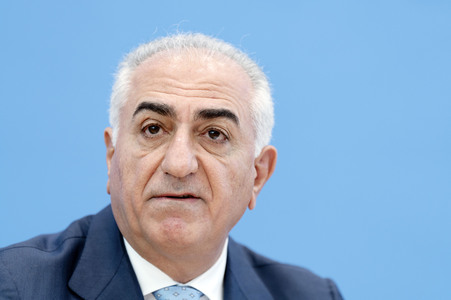 Bundespressekonferenz 'Stellungnahme zur aktuellen Lage im Iran' in Berlin
